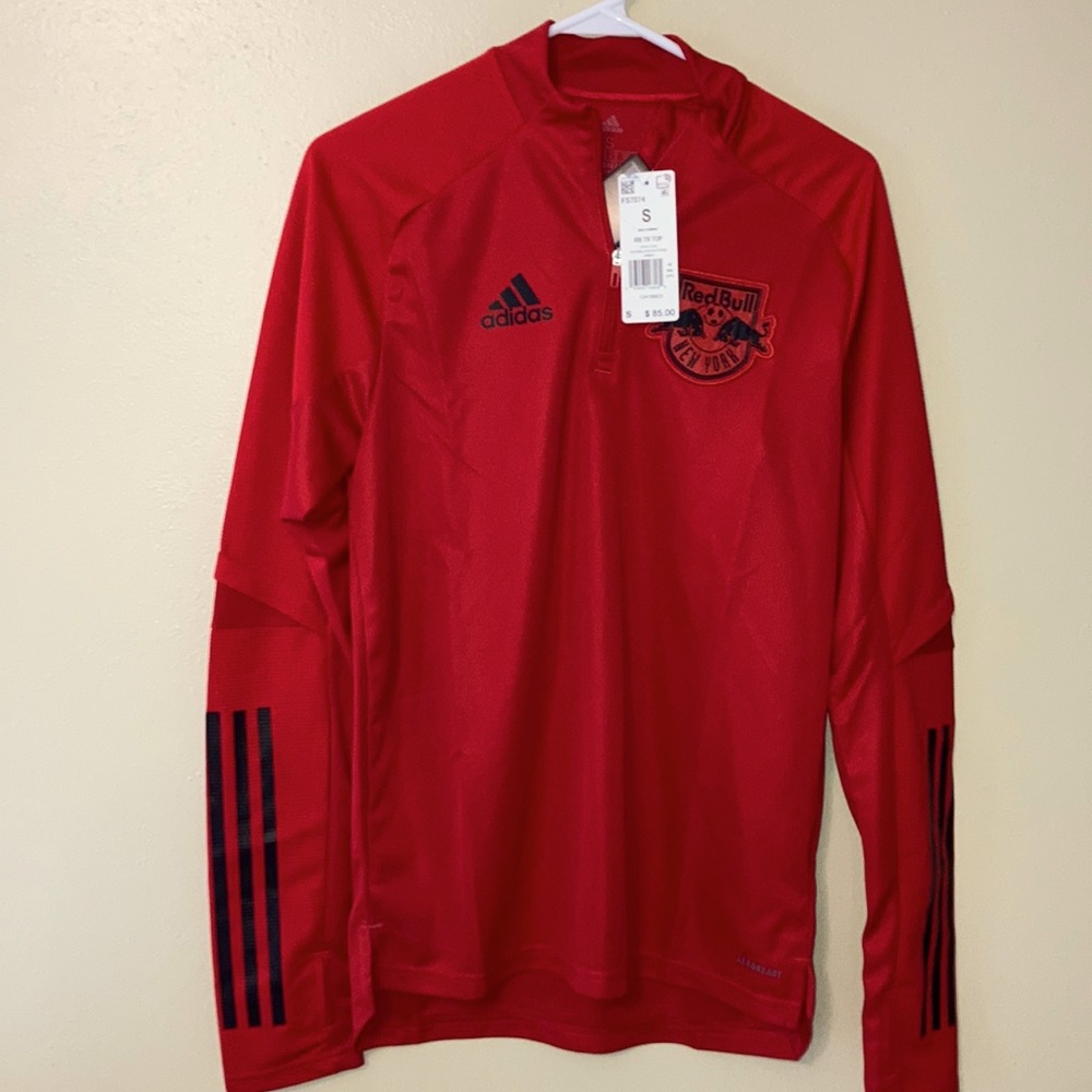 Adidas New York Red Bull’s MLS Soccer Track Jacket